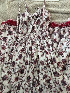 Floral Open Back Summer Dress